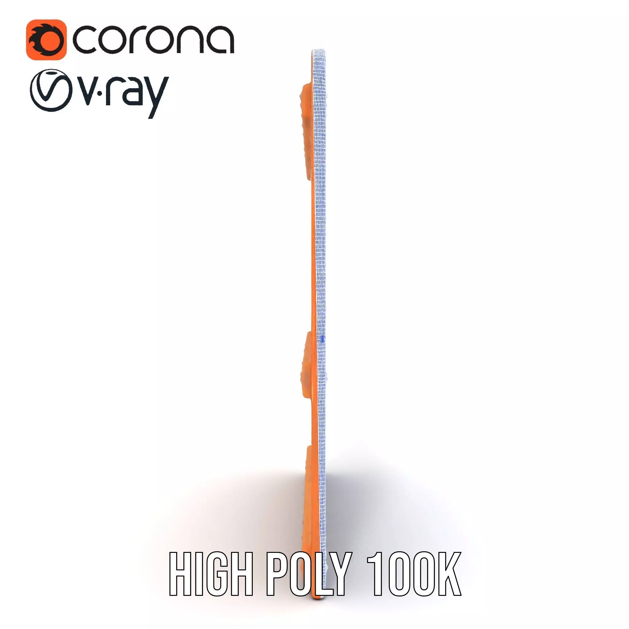 Classic Wooden Fence model pack Low-poly 3D model_33