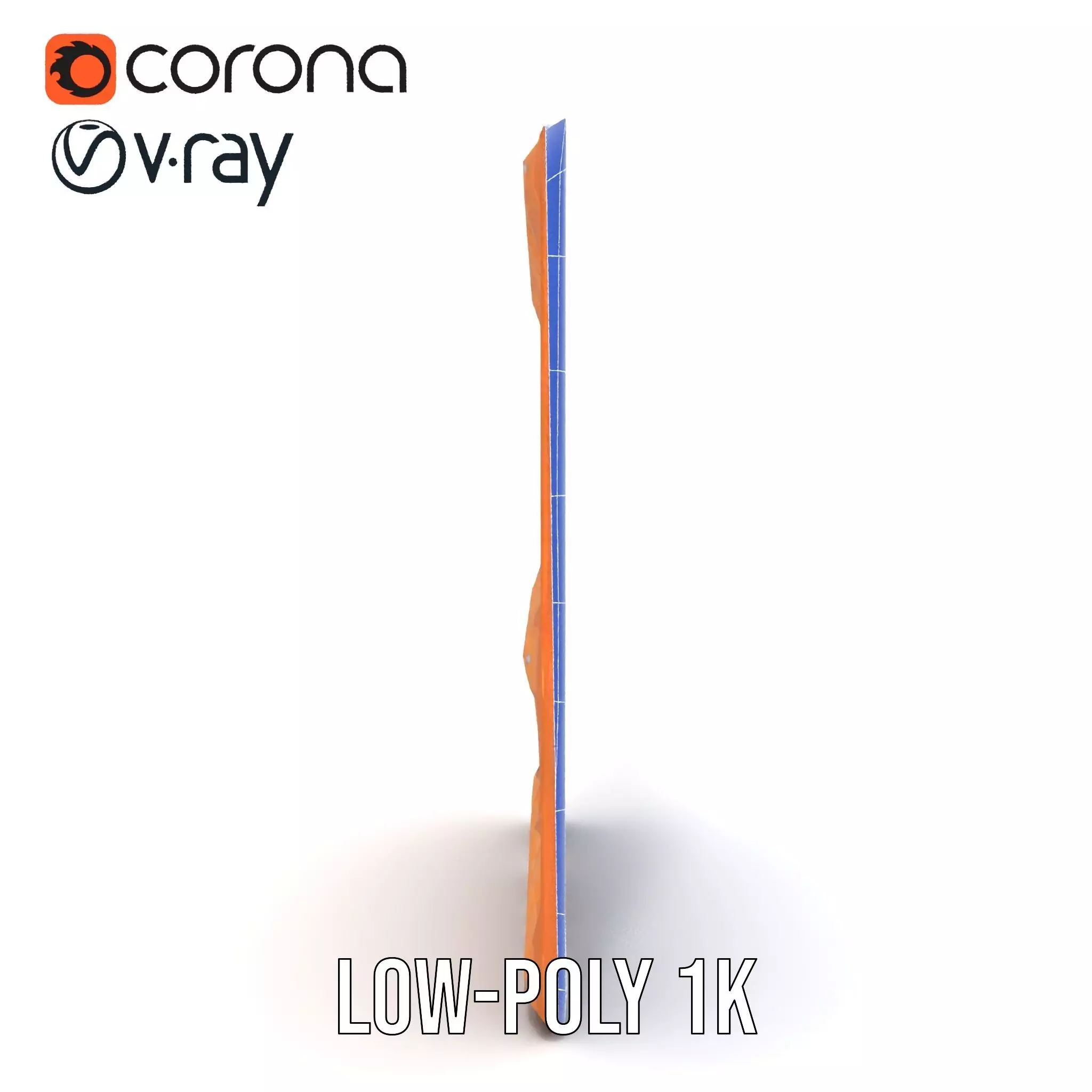 Classic Wooden Fence model pack Low-poly 3D model_32