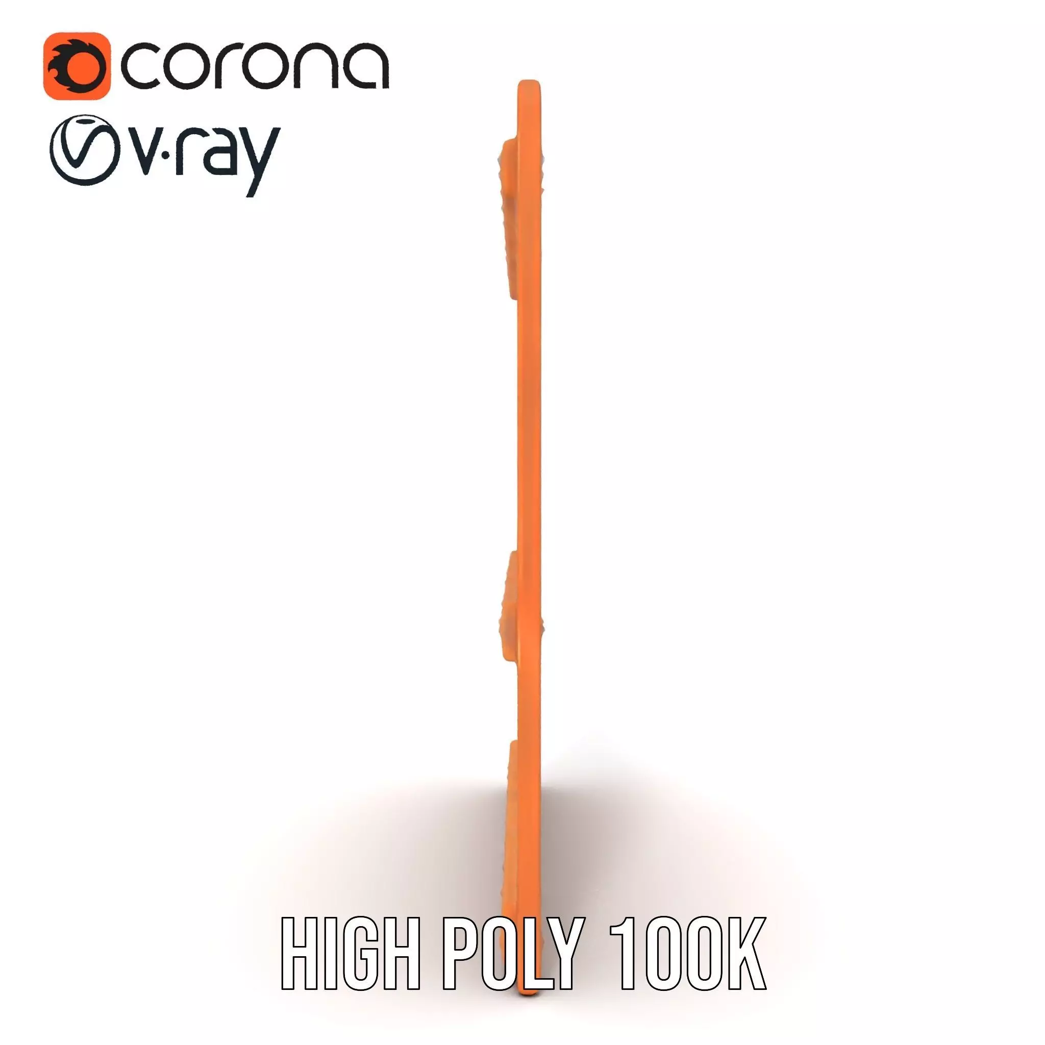 Classic Wooden Fence model pack Low-poly 3D model_34