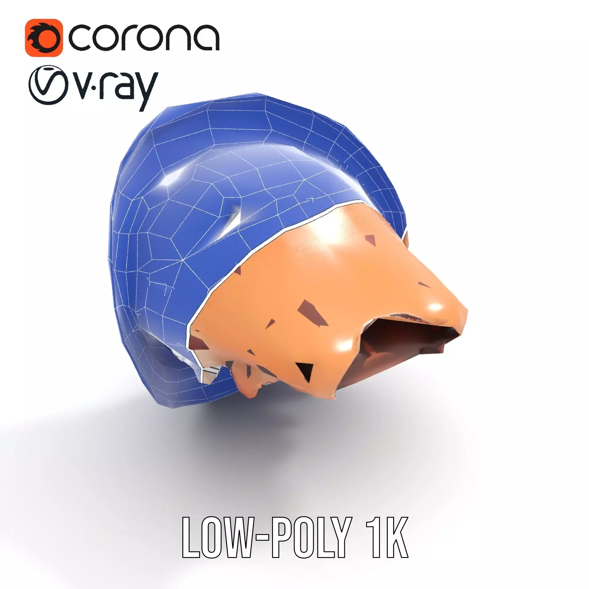 Realistic Open Mouth model pack Low-poly 3D model_28