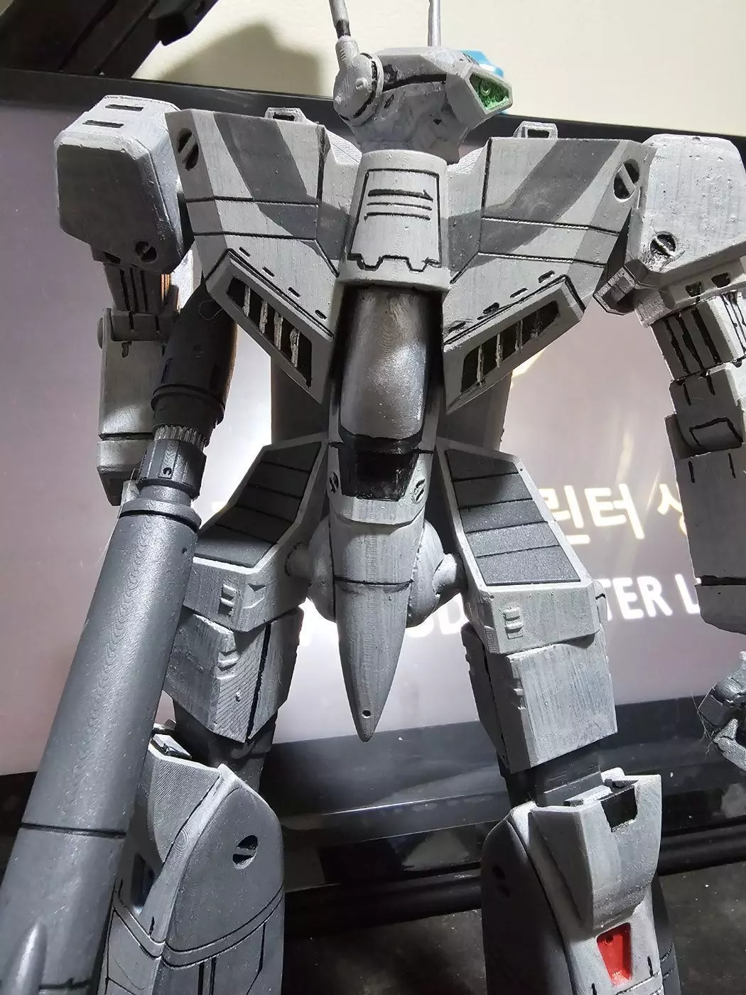 Macross VF-1J Valkyrie Battloid 3D print model_9
