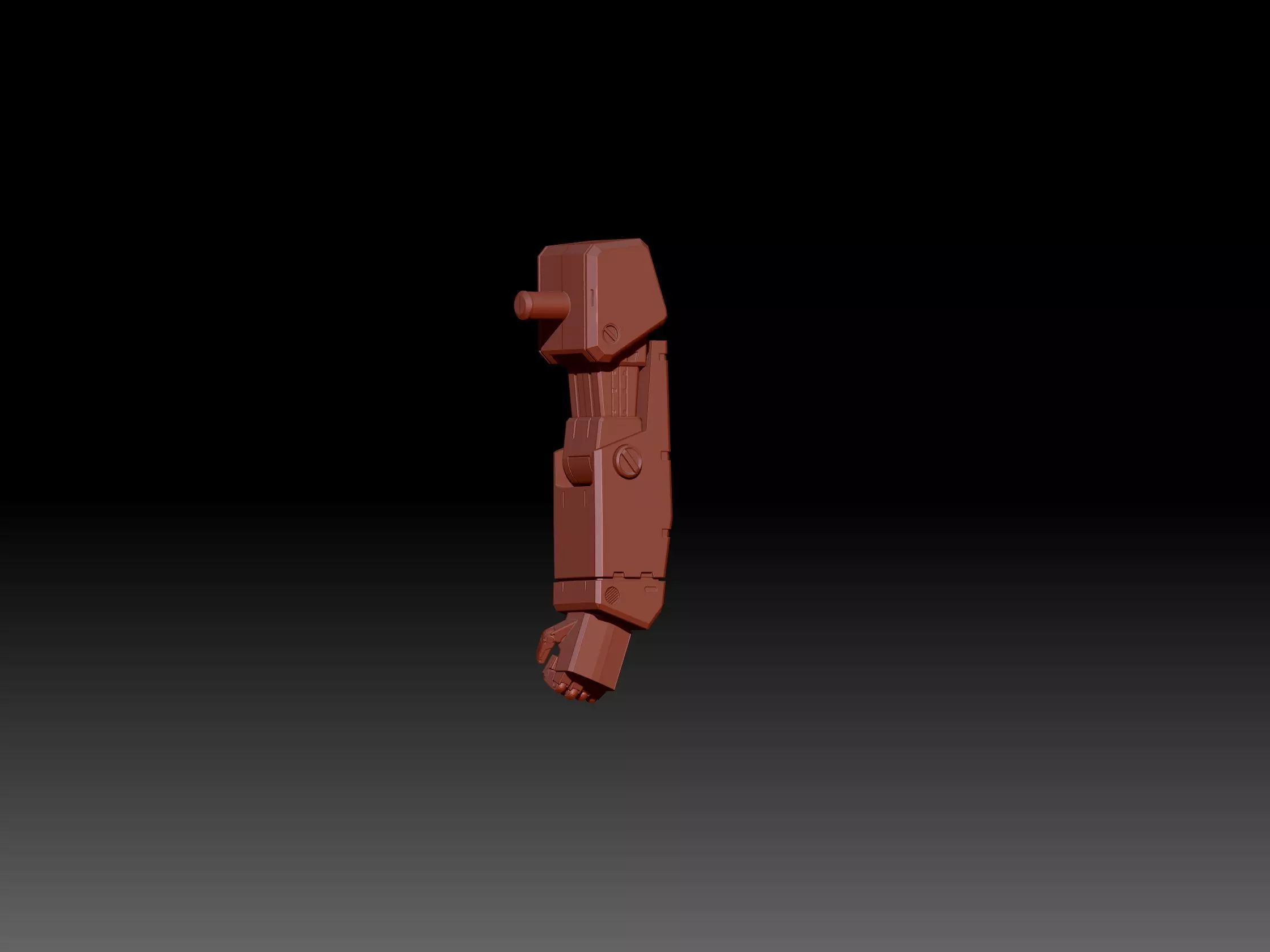 Macross VF-1J Valkyrie Battloid 3D print model_33