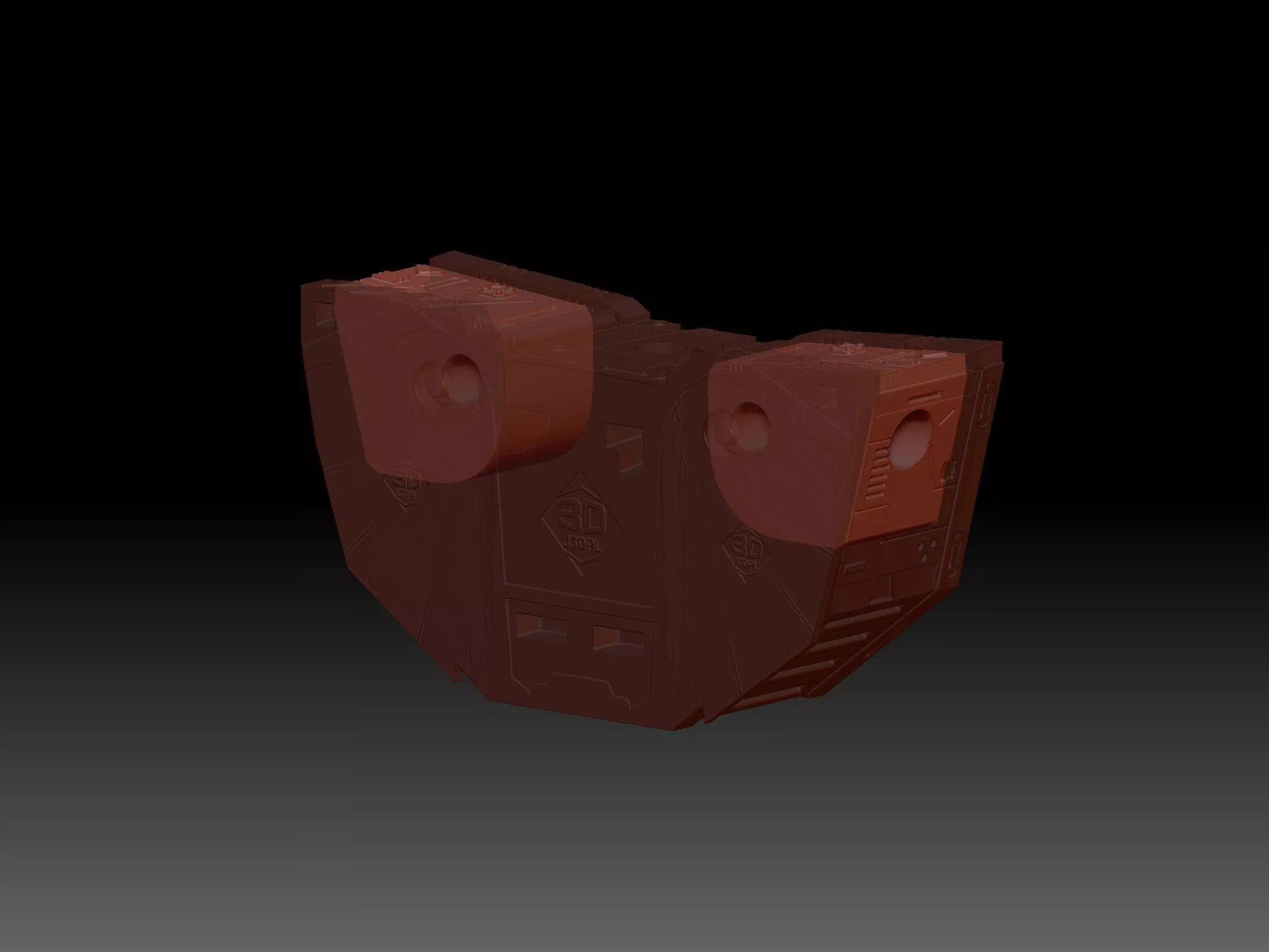 Macross VF-1J Valkyrie Battloid 3D print model_31