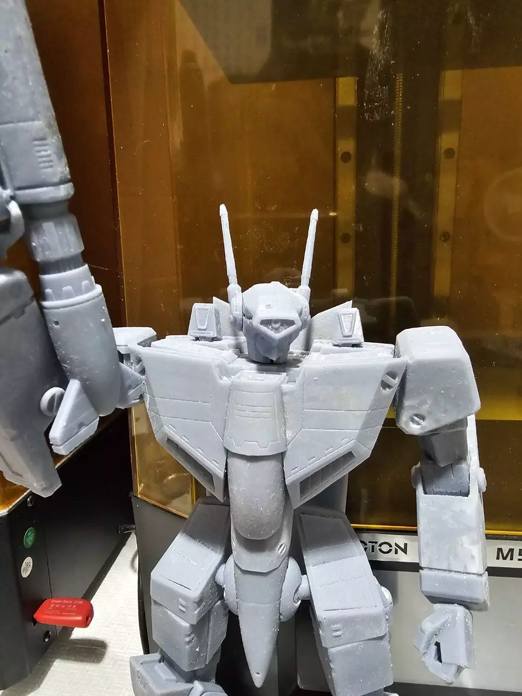 Macross VF-1J Valkyrie Battloid 3D print model_15