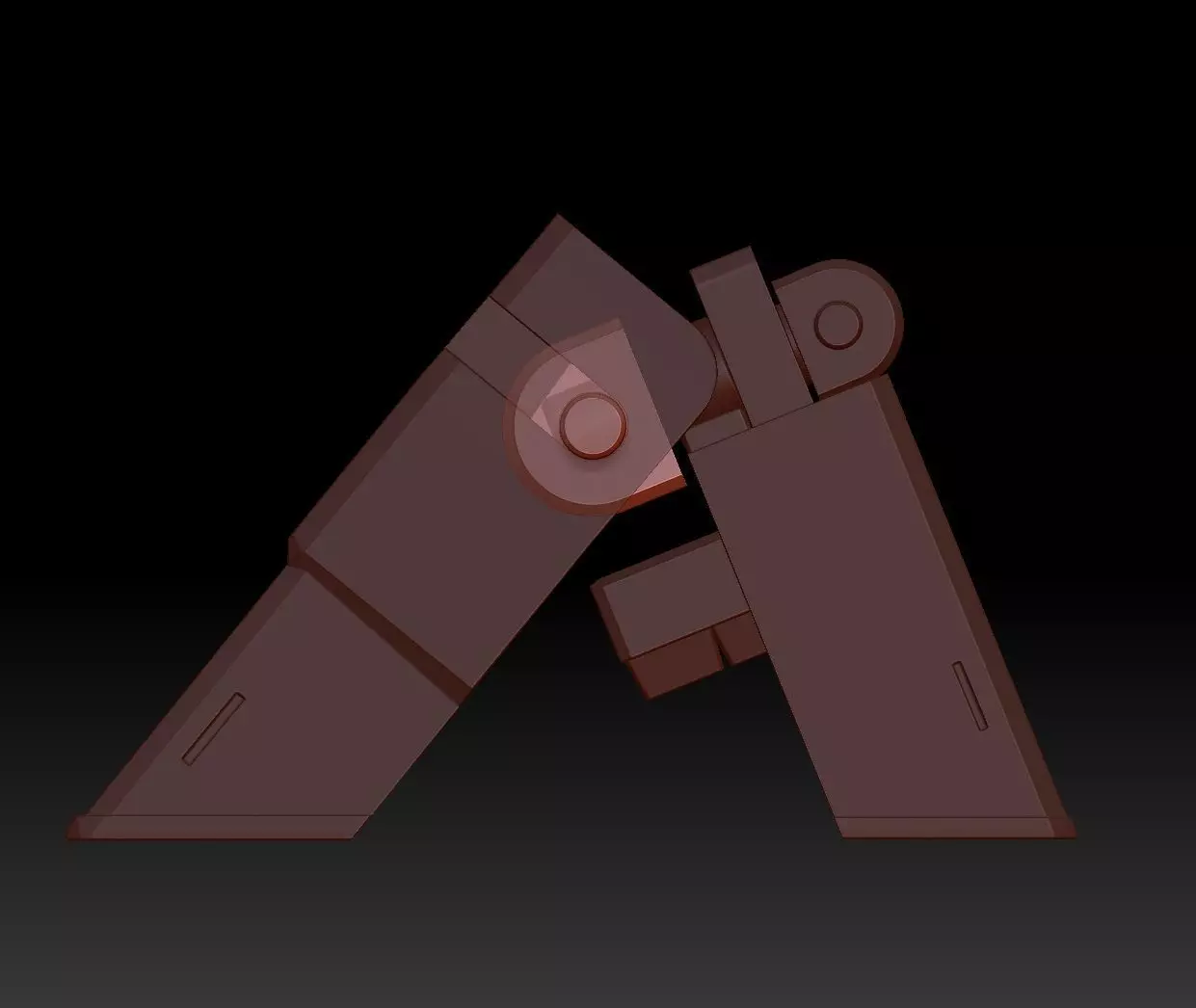 Macross VF-1J Valkyrie Battloid 3D print model_38