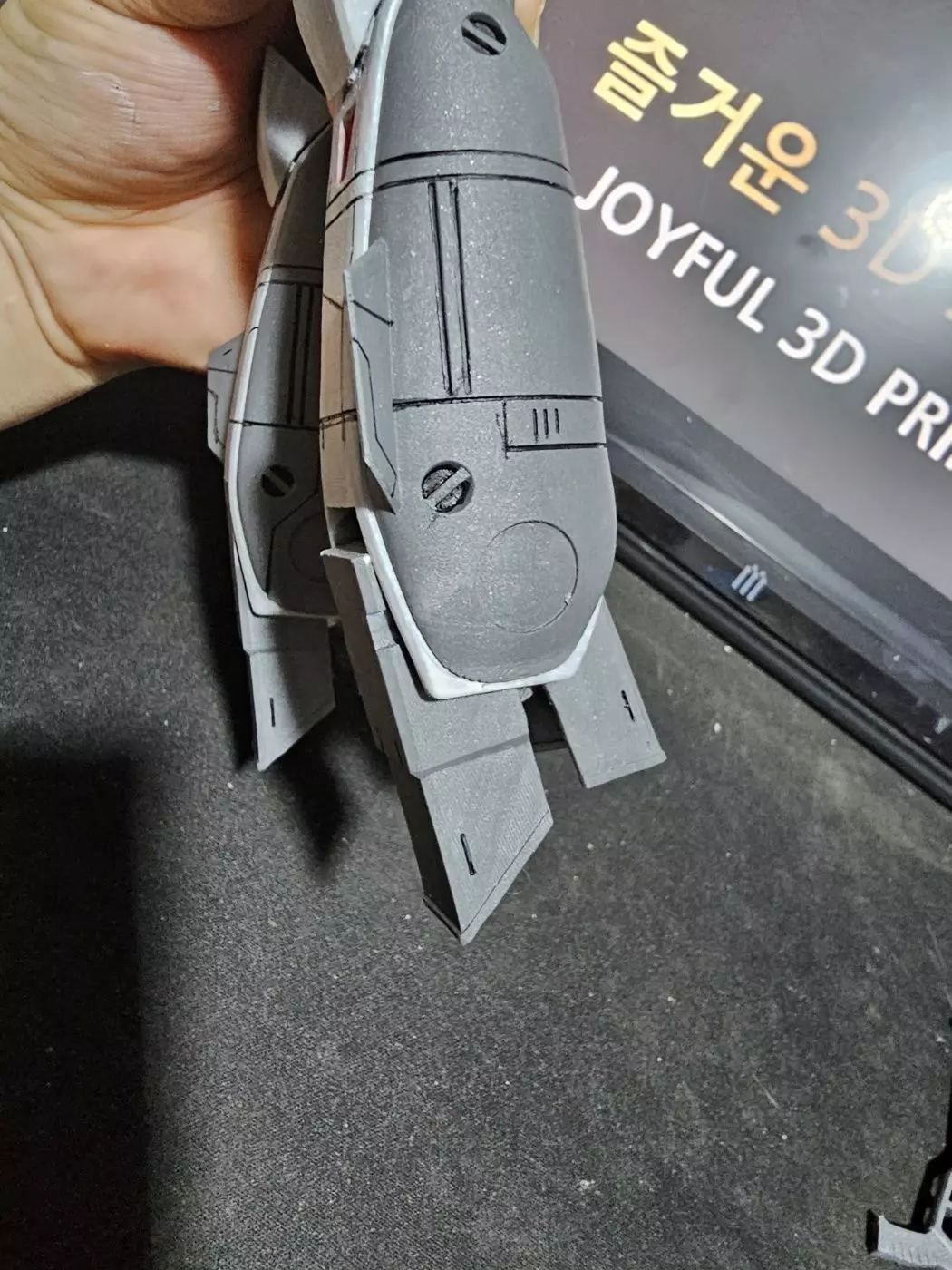 Macross VF-1J Valkyrie Battloid 3D print model_10