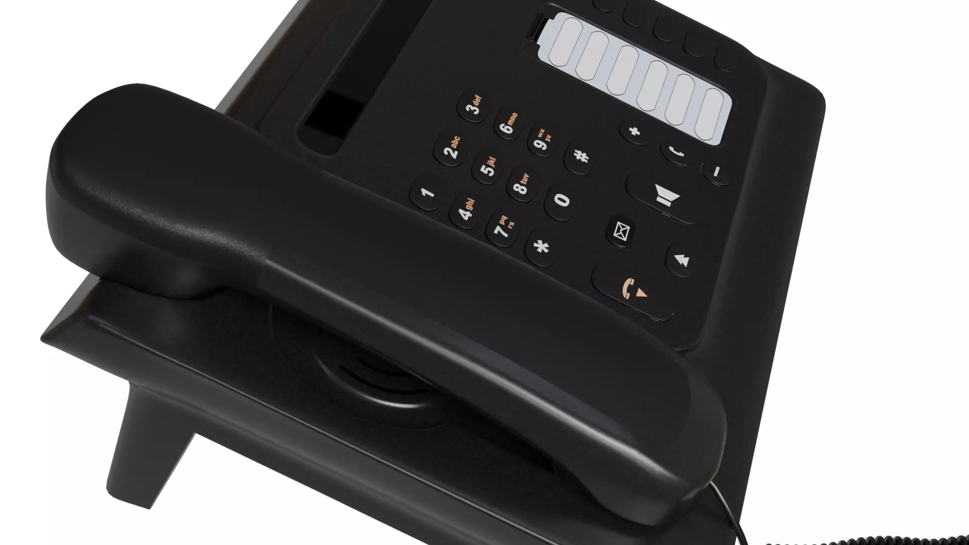 Office Phone 3D model_2