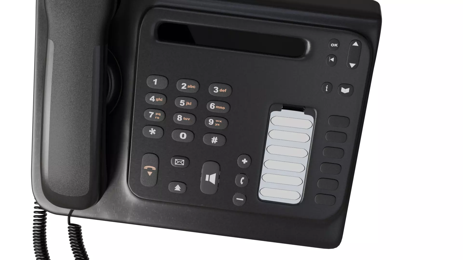 Office Phone 3D model_6