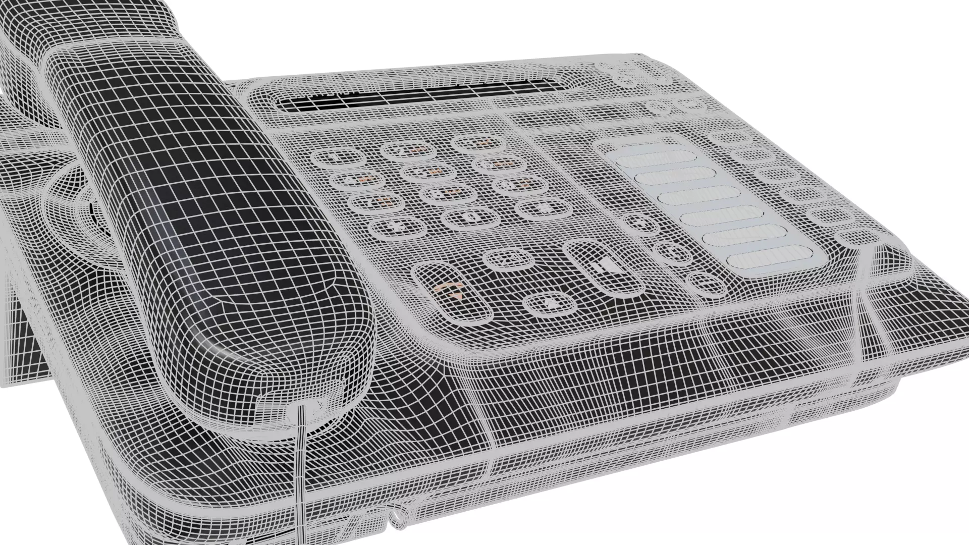 Office Phone 3D model_16