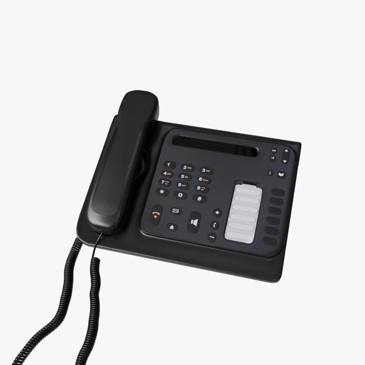 Office Phone 3D model_0