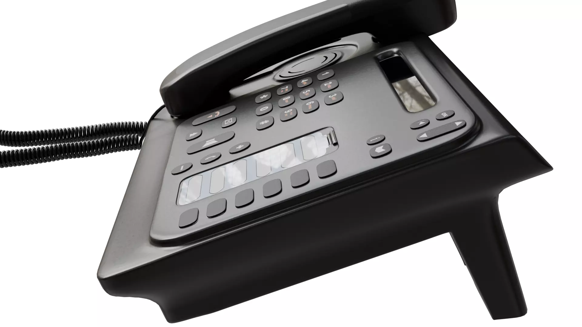 Office Phone 3D model_14