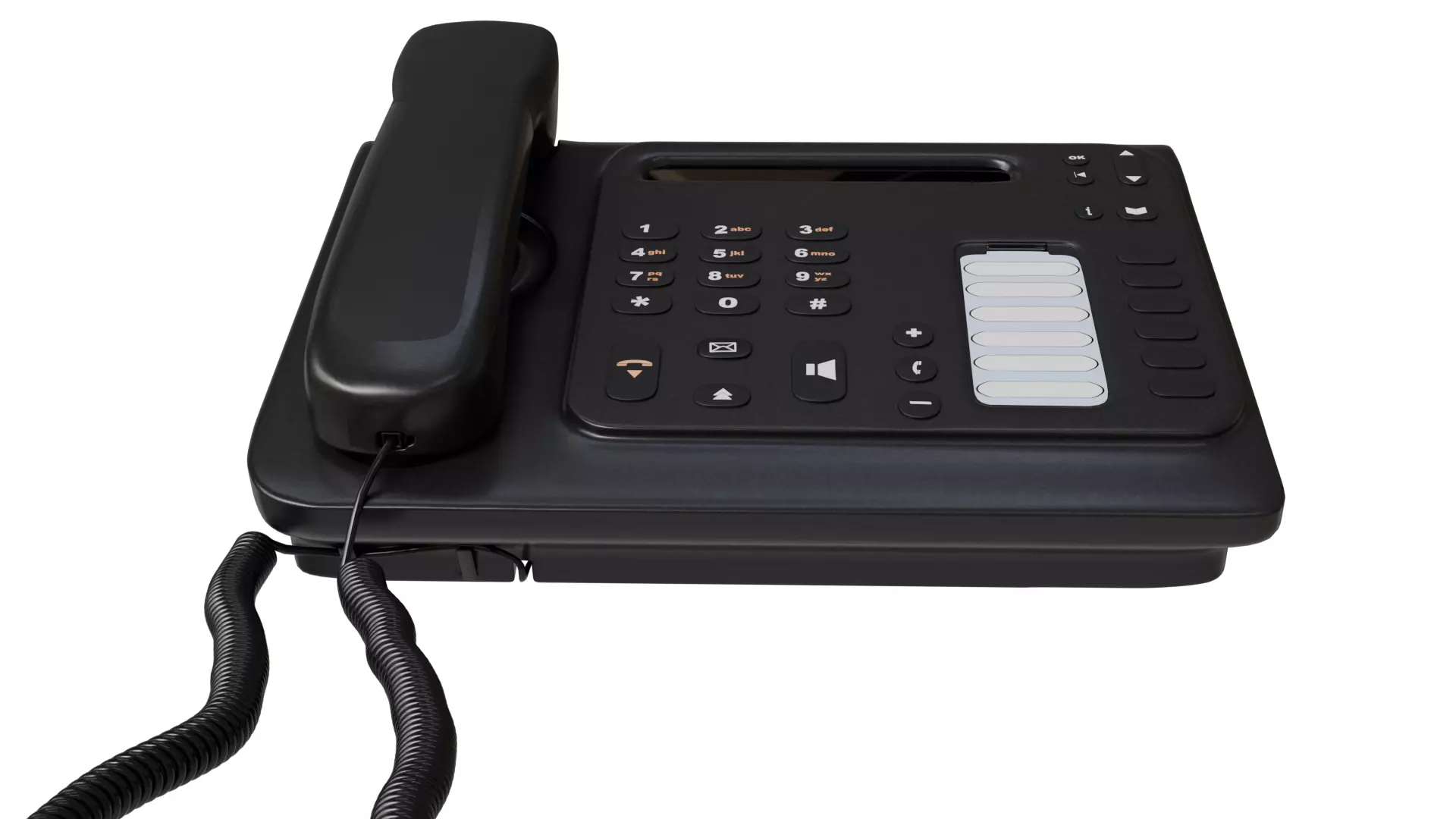 Office Phone 3D model_13