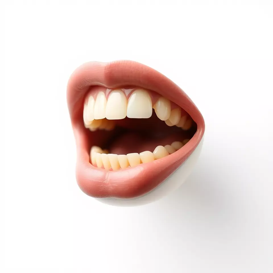 Realistic Human Mouth model pack Low-poly 3D model_3