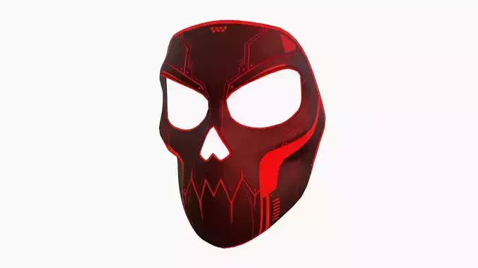 Scifi Skull Mask A06 - Fantasy Character Design