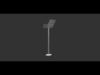 Rounded Stadium light 3D model_1