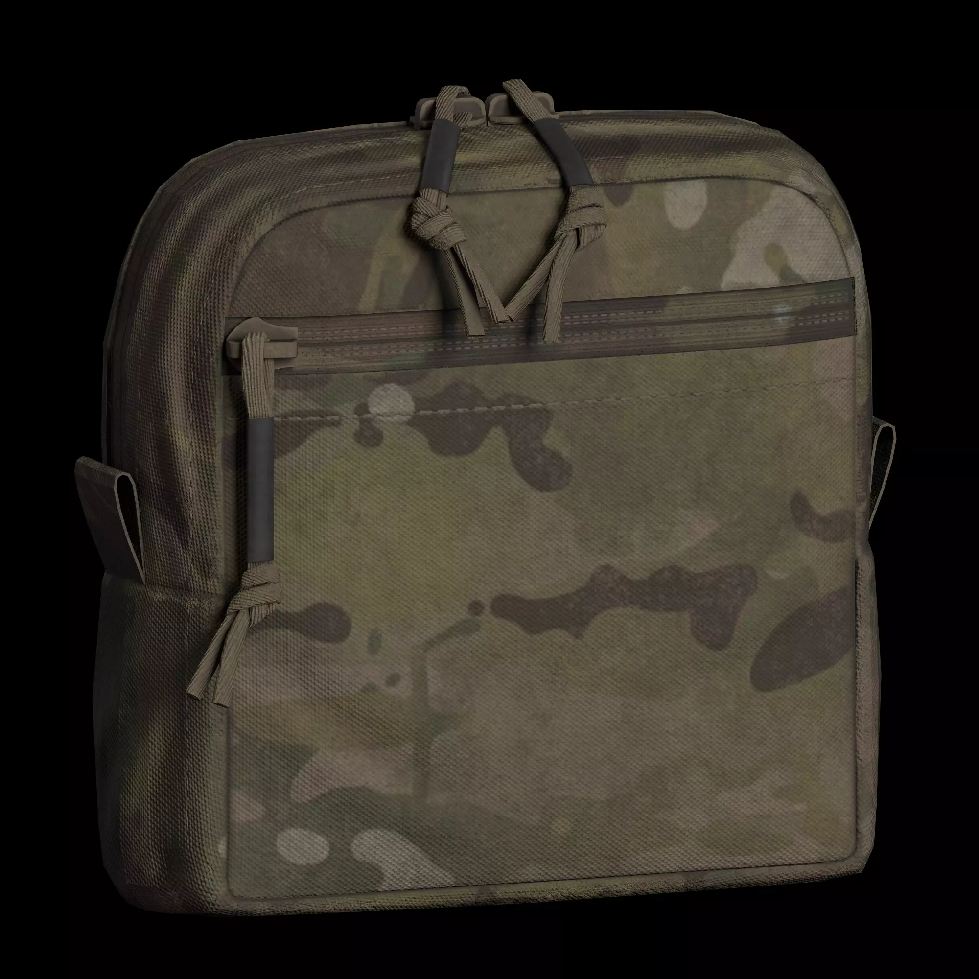 Crye GP Pouch 6x6x3 Low-poly 3D model_0
