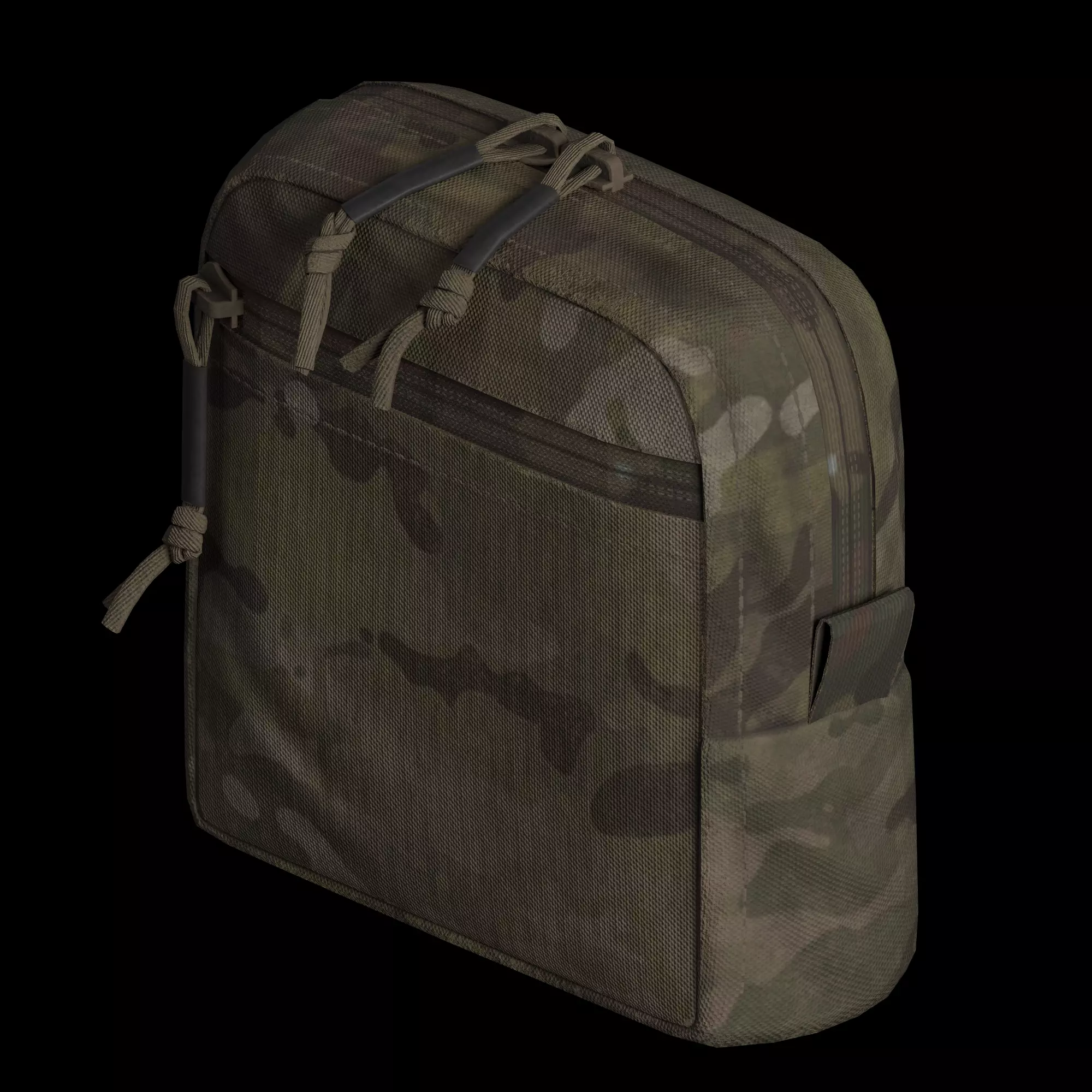 Crye GP Pouch 6x6x3 Low-poly 3D model_2
