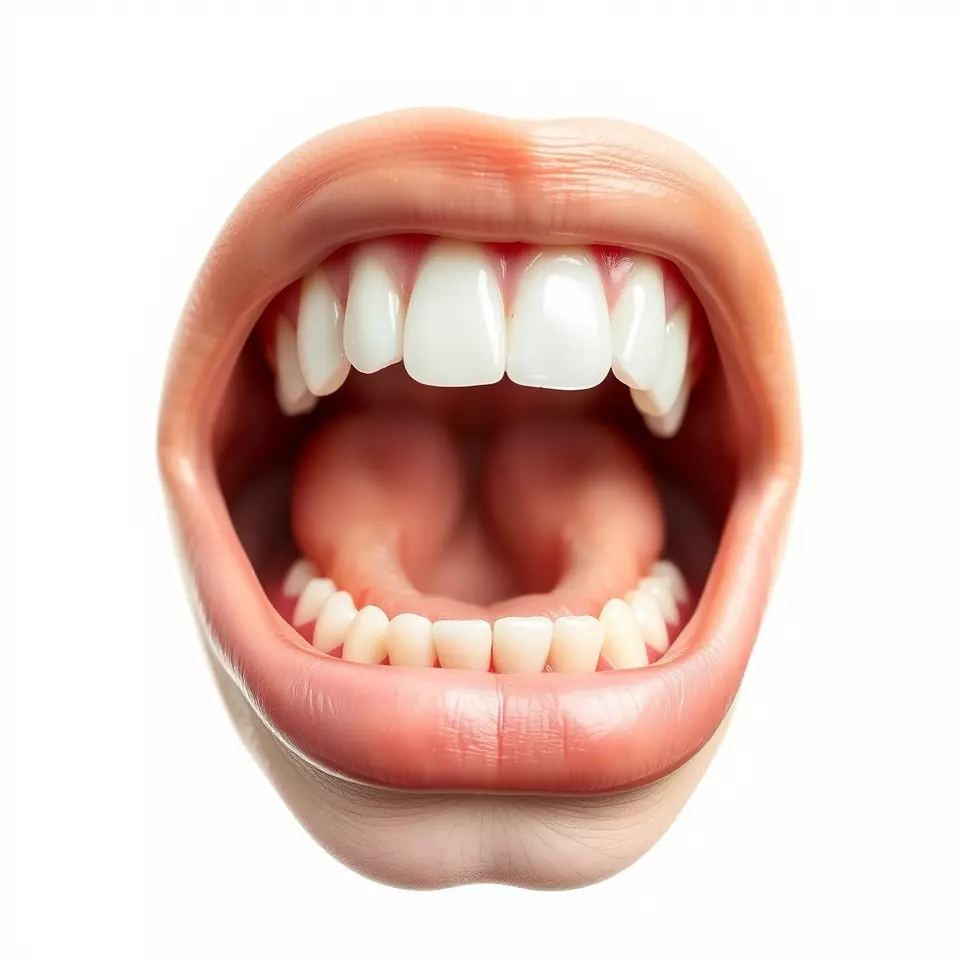 Realistic Human Mouth model pack Low-poly 3D model_3