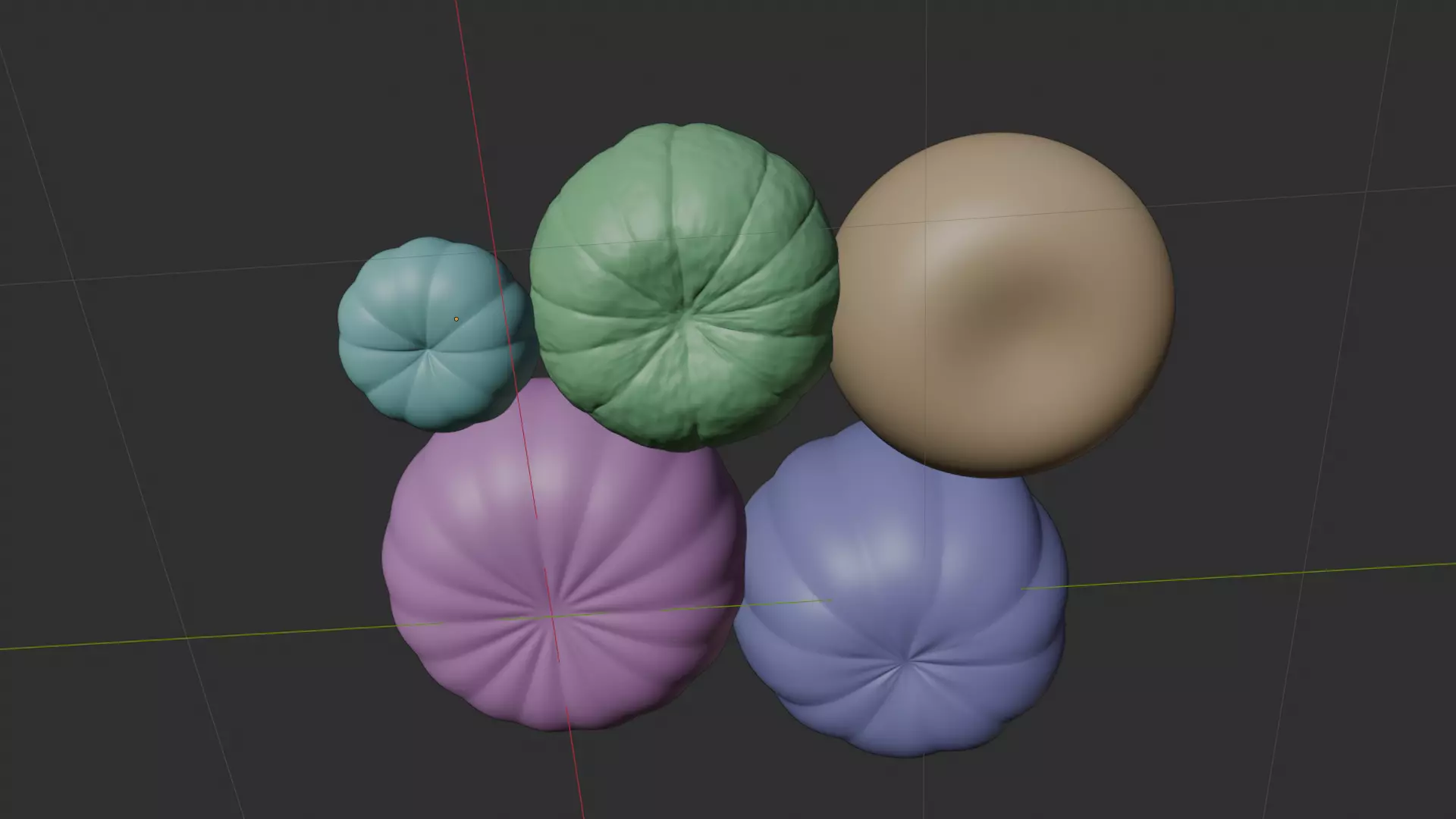  Pumpkin 3D Model  3D model_20