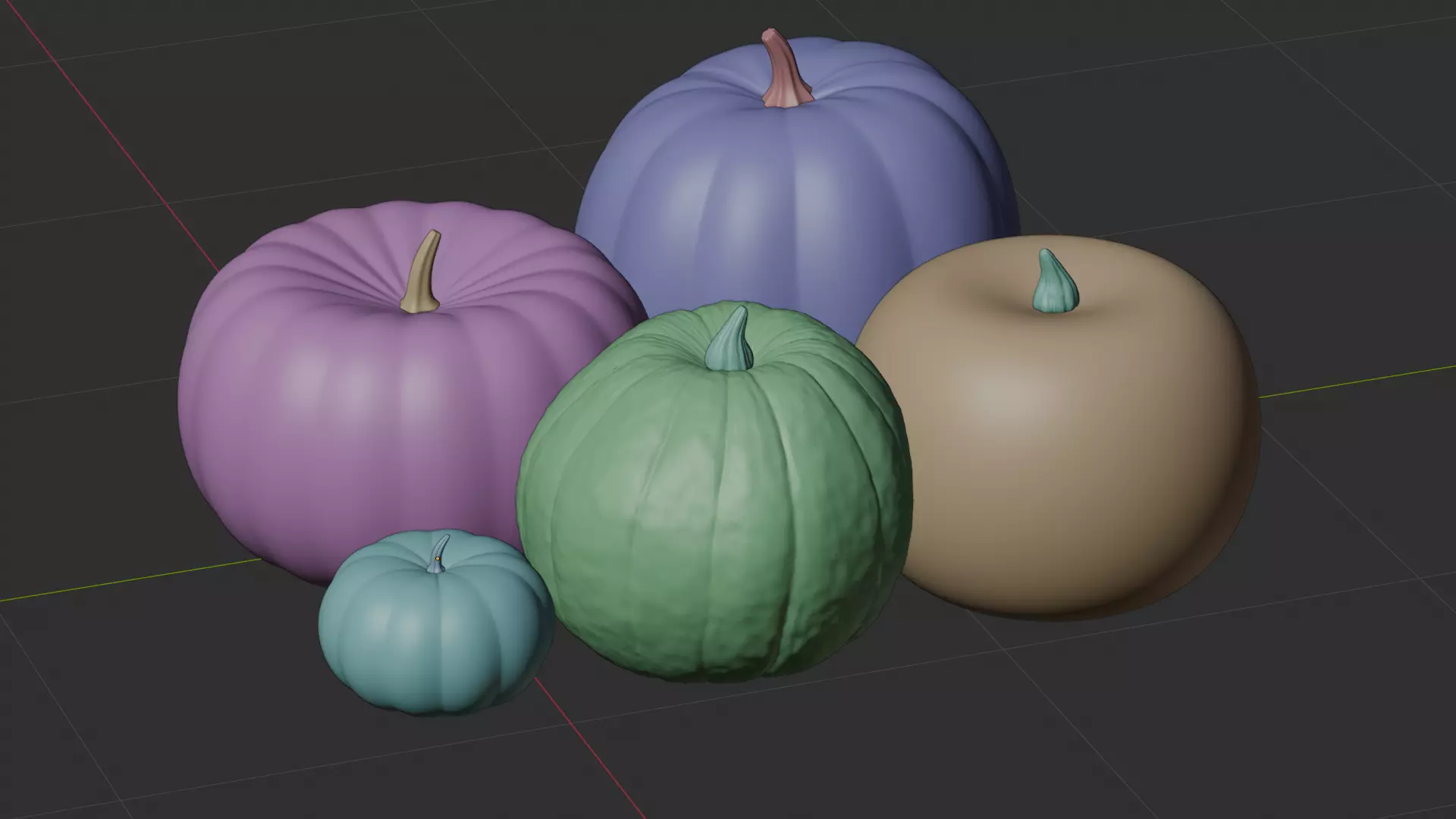  Pumpkin 3D Model  3D model_17
