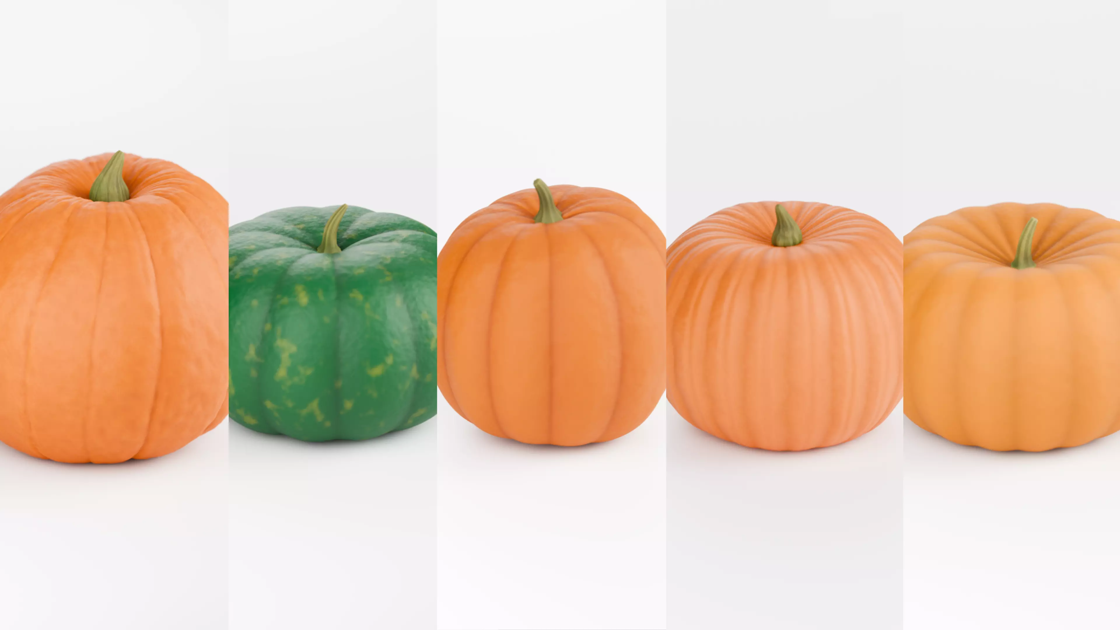  Pumpkin 3D Model  3D model_1