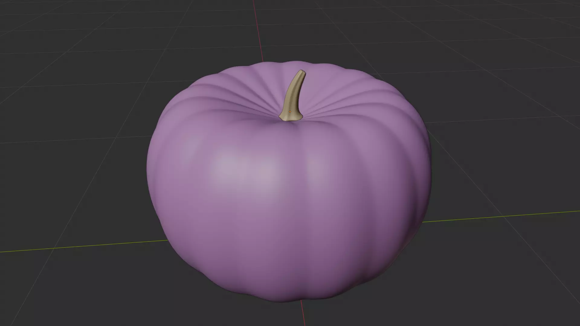  Pumpkin 3D Model  3D model_39