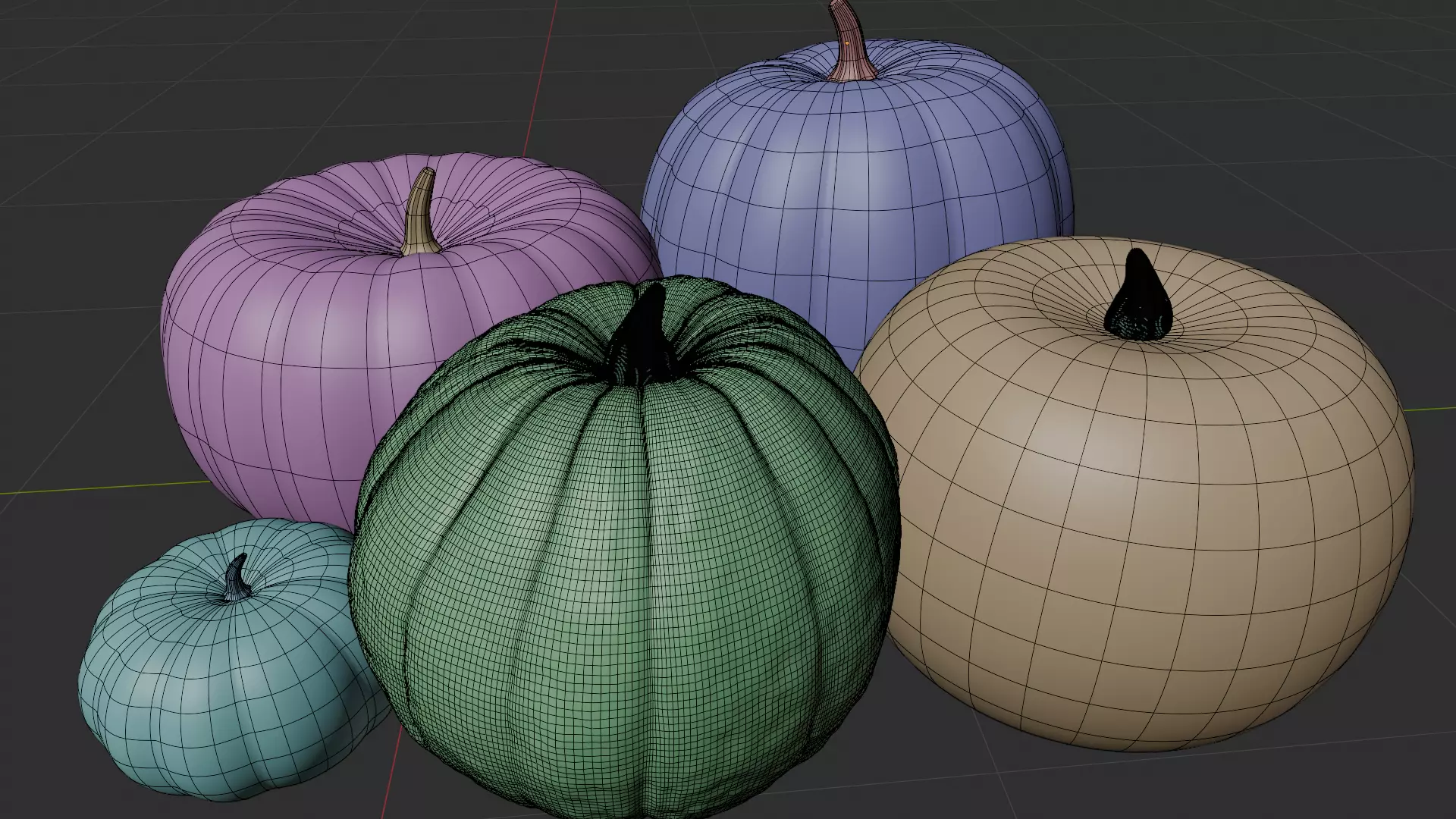  Pumpkin 3D Model  3D model_18