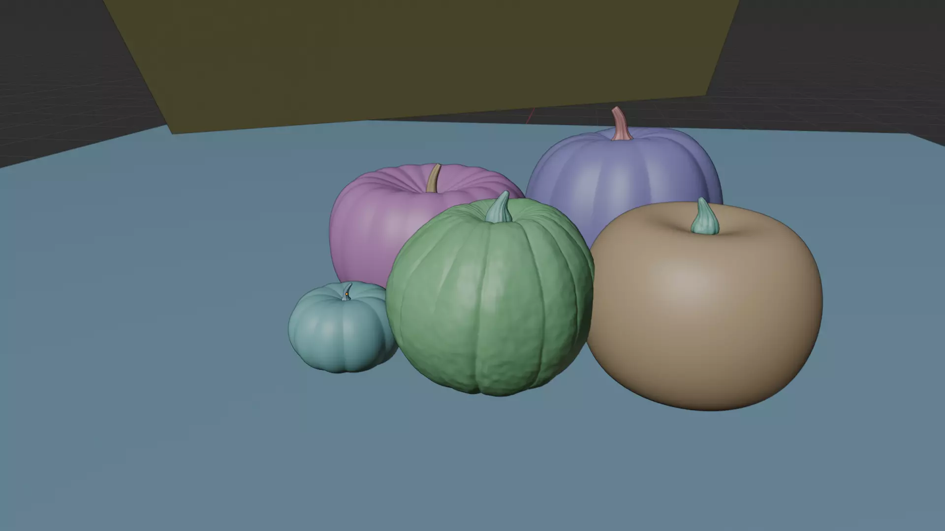  Pumpkin 3D Model  3D model_23