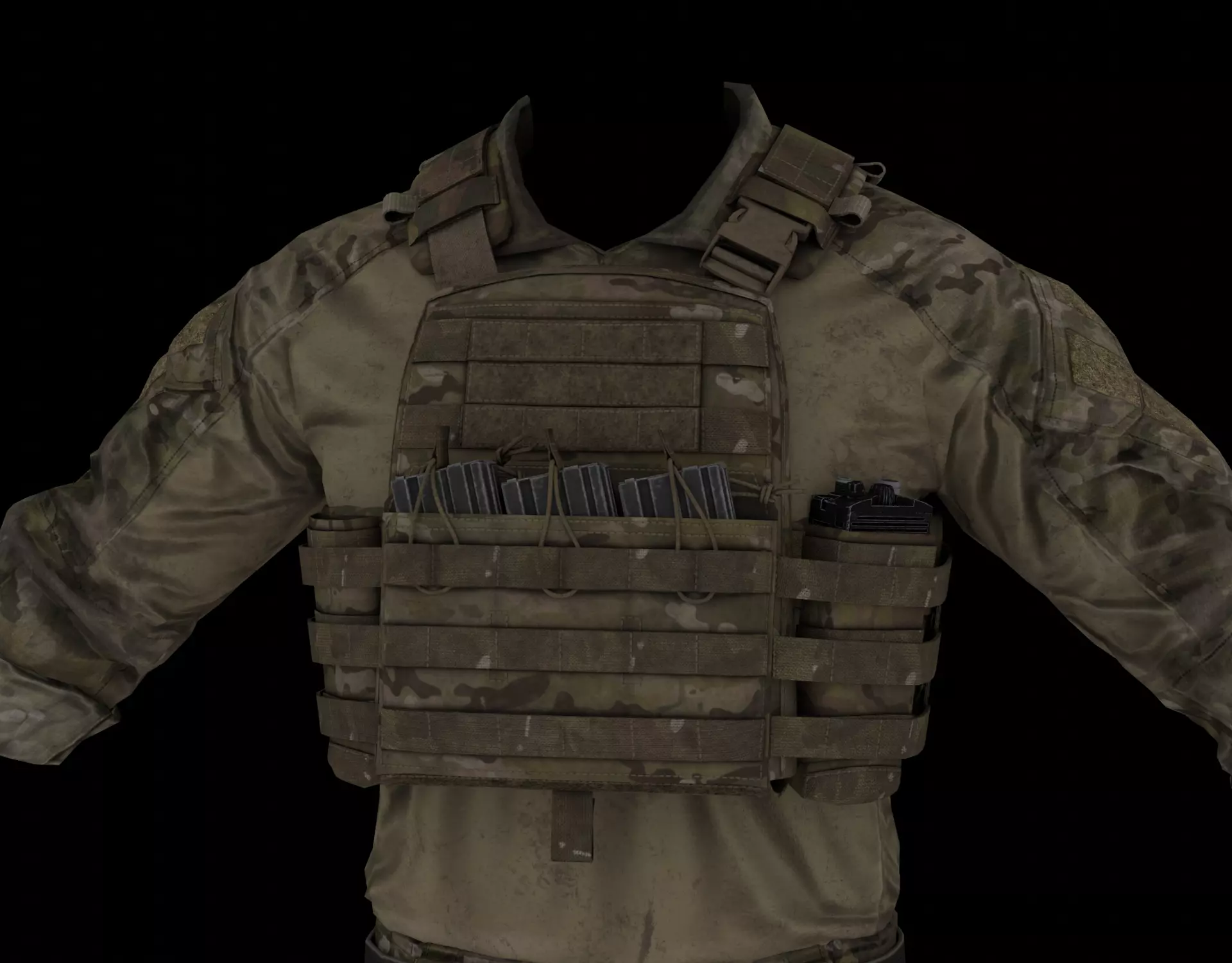 Crye CPC and NCPC Low-poly 3D model_6