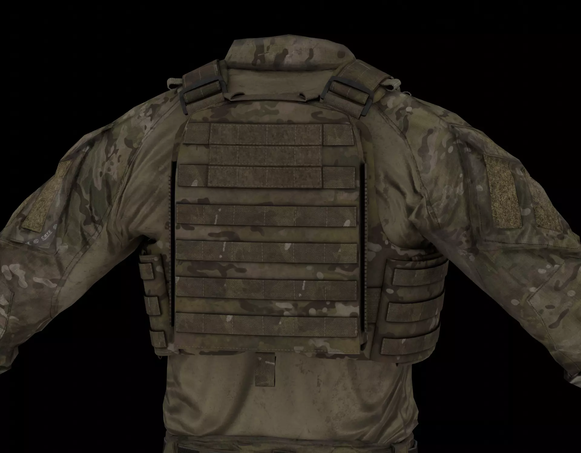 Crye CPC and NCPC Low-poly 3D model_5