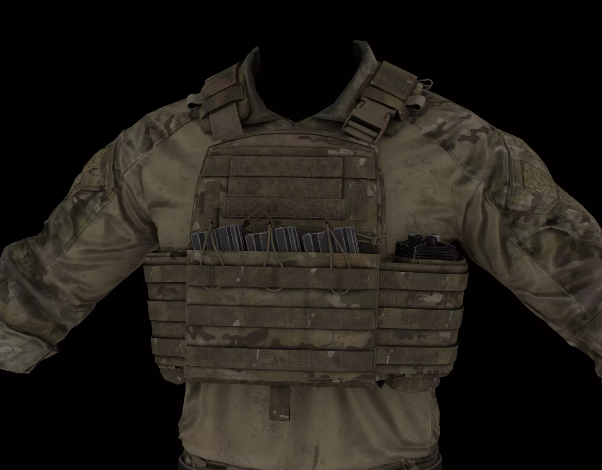 Crye CPC and NCPC Low-poly 3D model_4