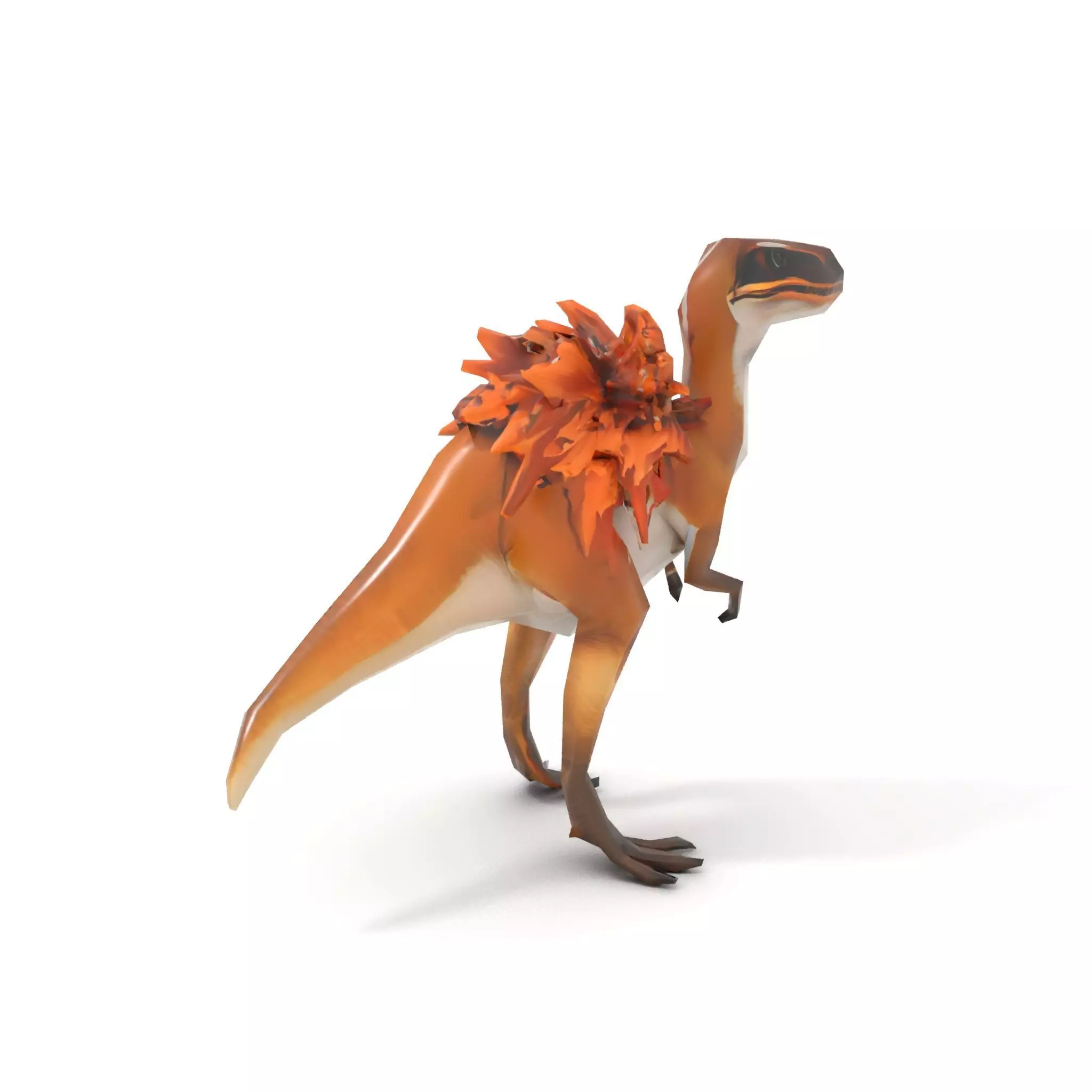 Feathered Dinosaur model pack Low-poly 3D model_18