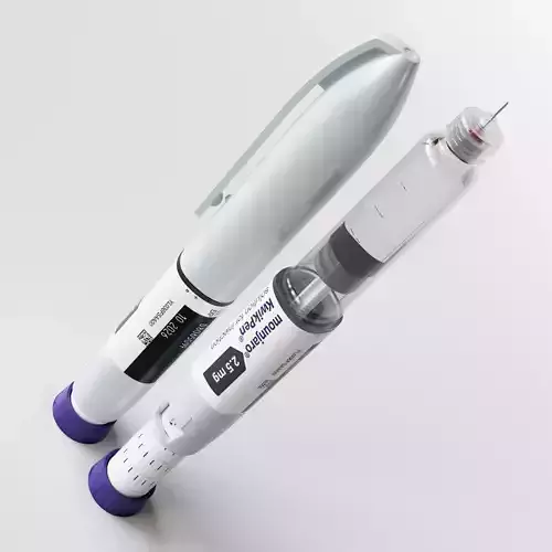 Mounjaro Kwikpen Weightloss Injection 3D Model 3D model