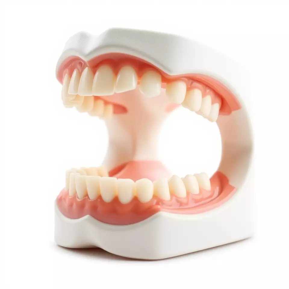 White Dental Model model pack Low-poly 3D model_2