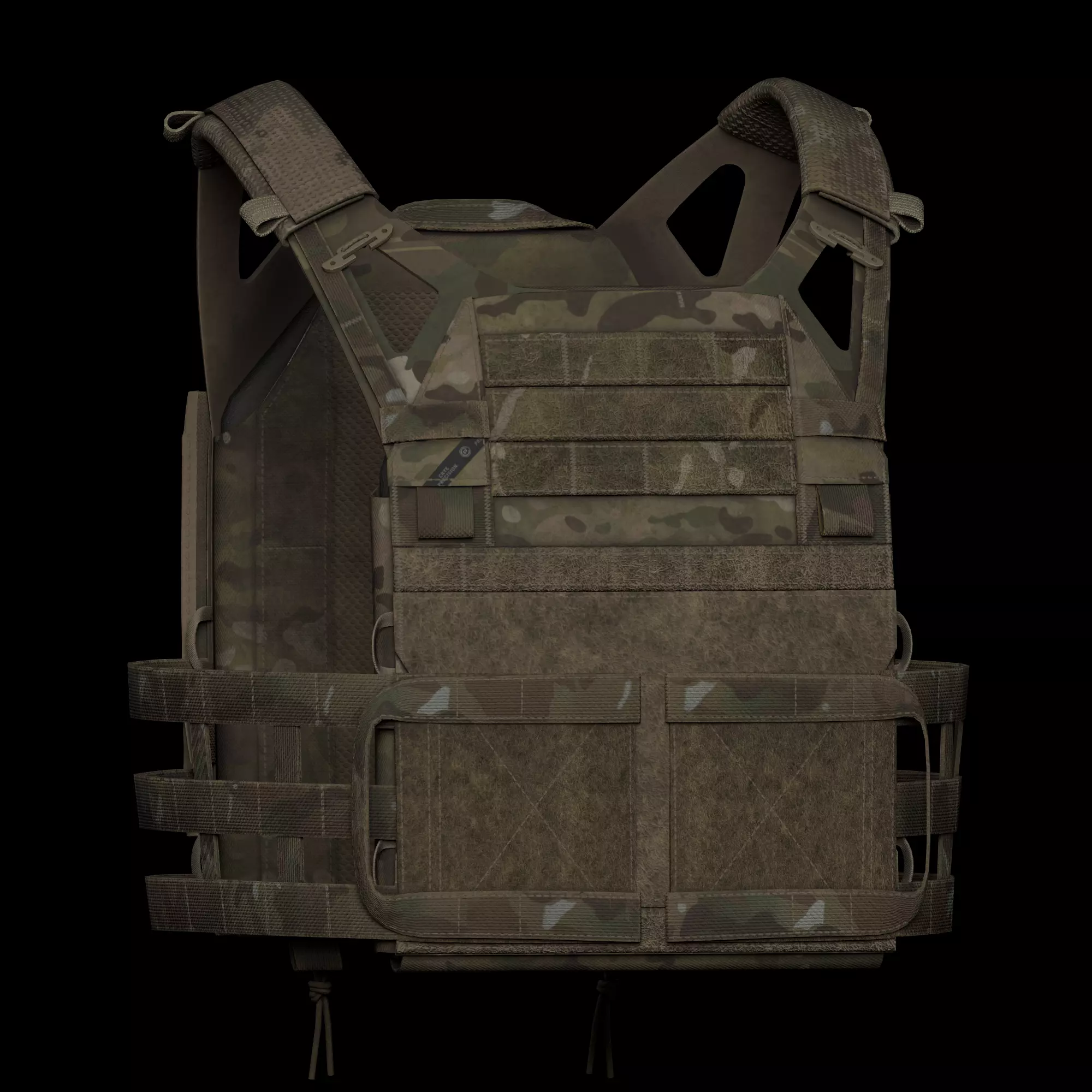 Crye JPC-R Low-poly 3D model_0