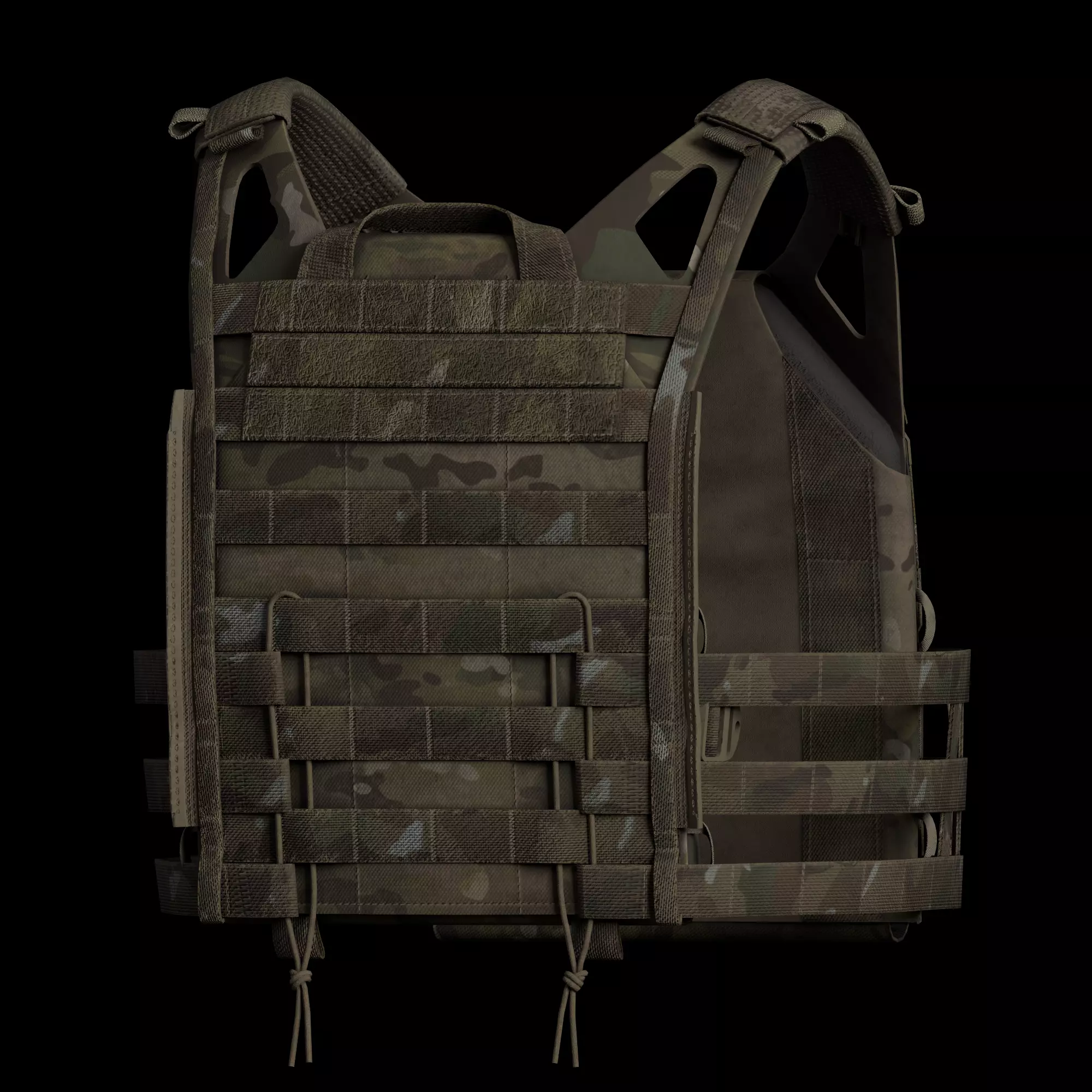 Crye JPC-R Low-poly 3D model_2