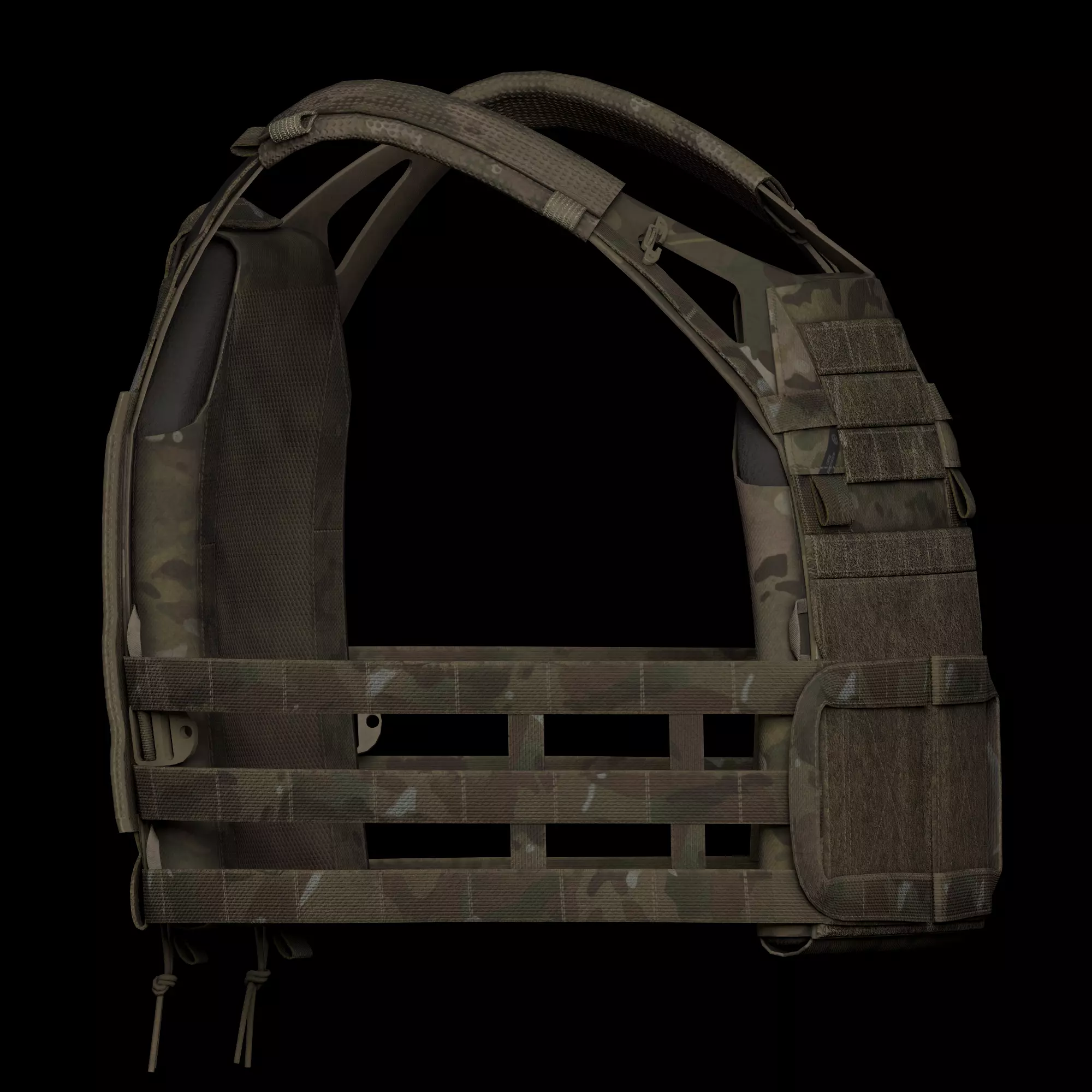 Crye JPC-R Low-poly 3D model_1