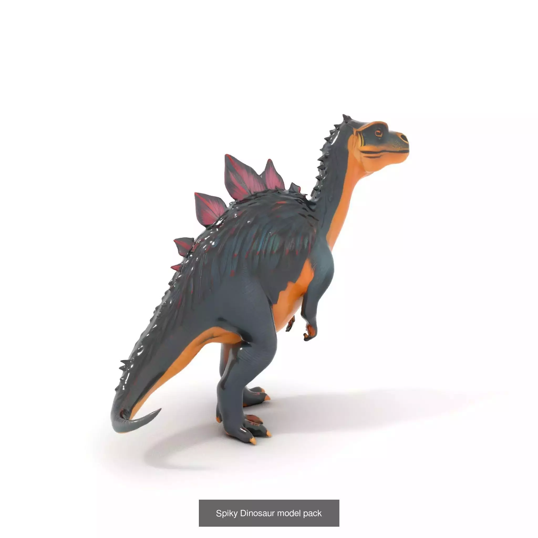 Feathered Dinosaurs Pack 3D Model Collection_17
