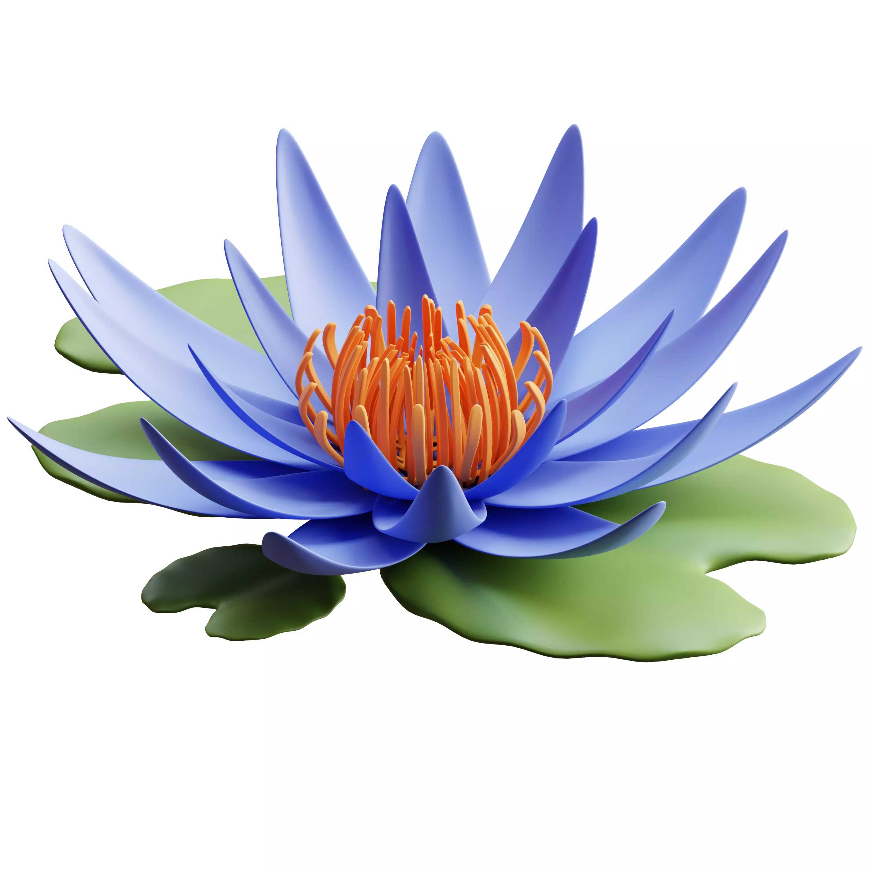 20 cartoon flower plant game ready Low poly 3D model 3D model_2
