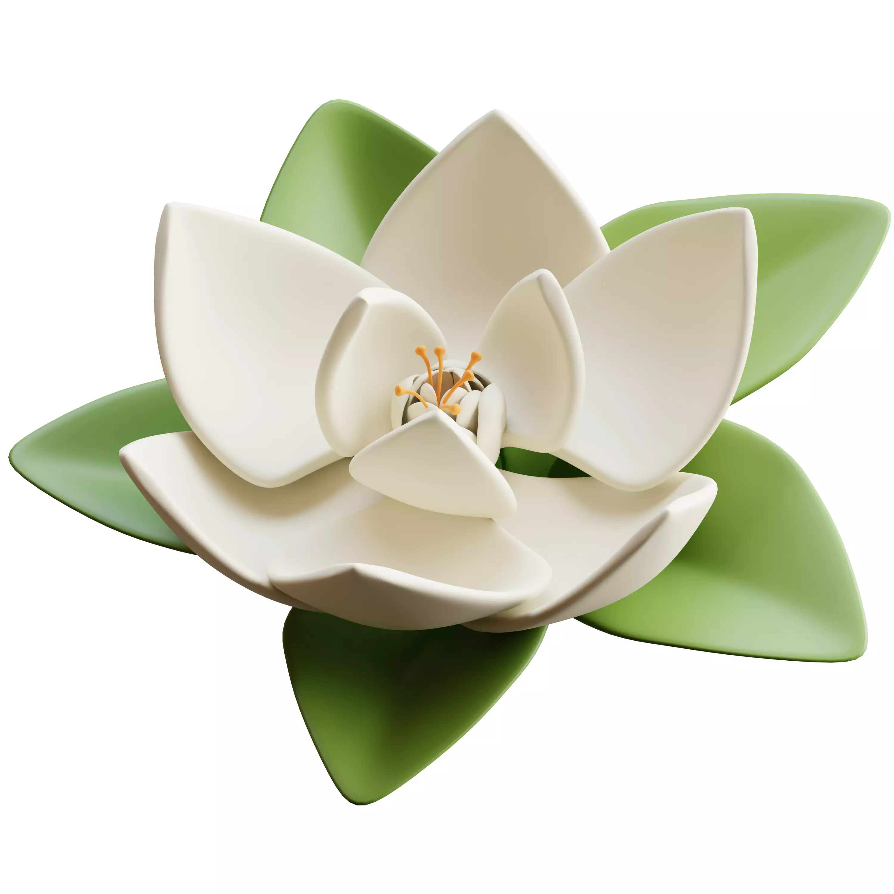 20 cartoon flower plant game ready Low poly 3D model 3D model_14