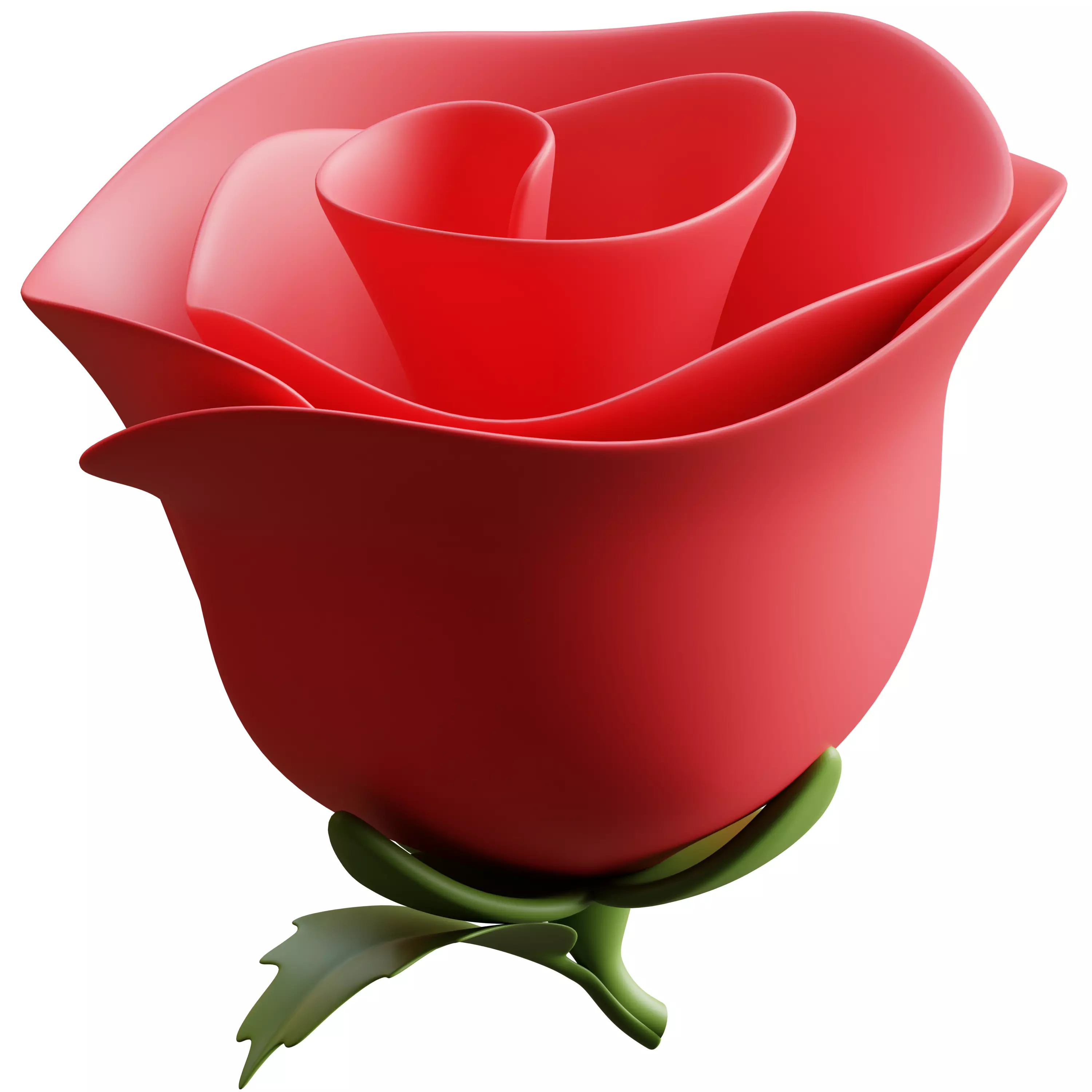 20 cartoon flower plant game ready Low poly 3D model 3D model_17