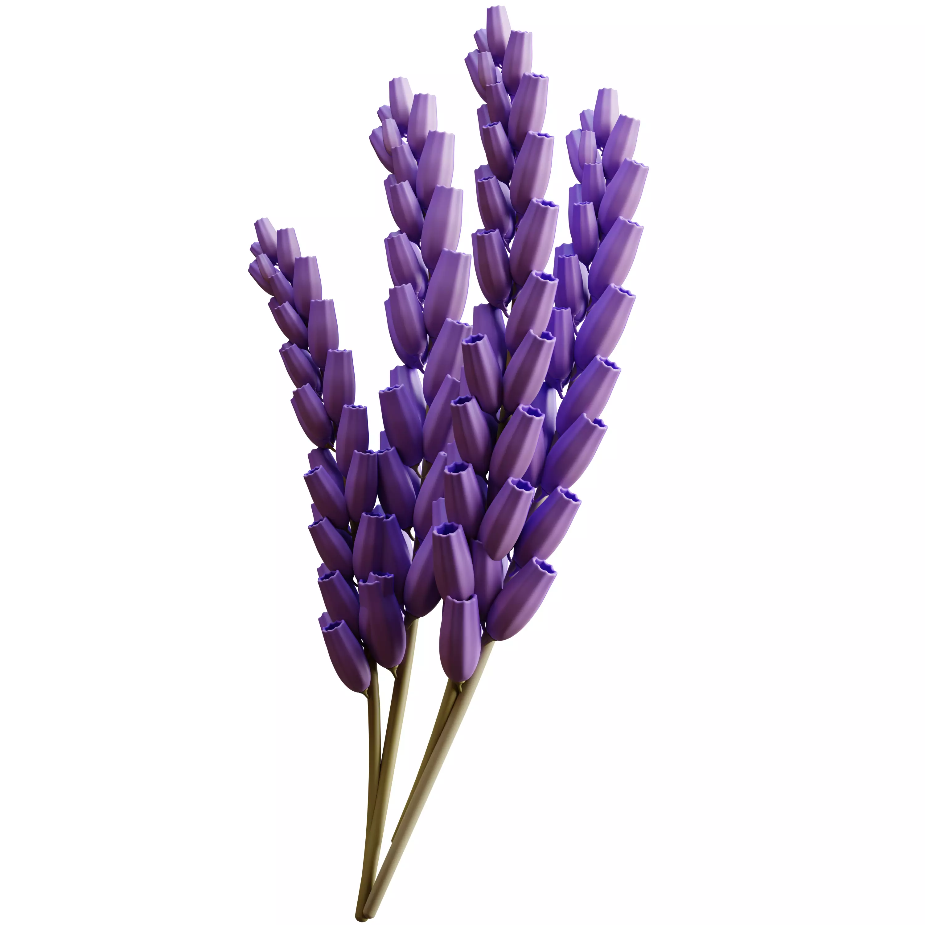 20 cartoon flower plant game ready Low poly 3D model 3D model_12