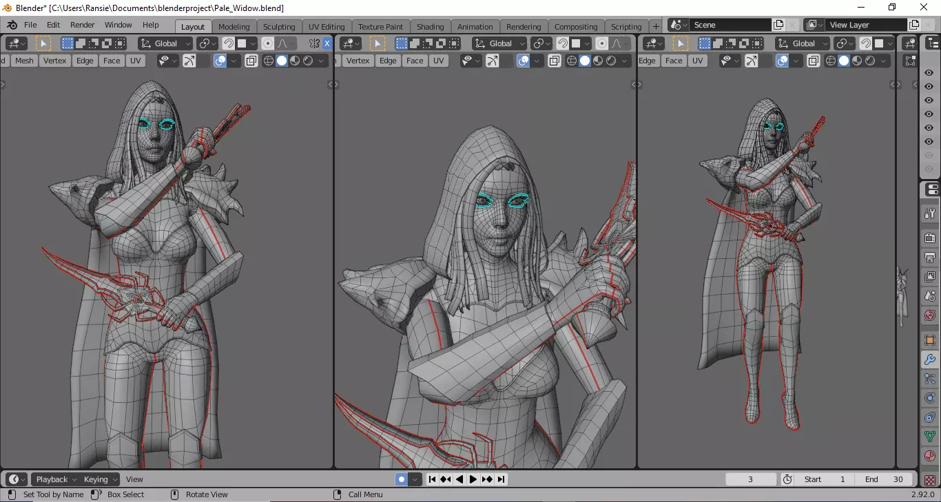 Fantasy Spider Boss Enemy NPC Game Ready Unity with Animations Low-poly 3D model_9