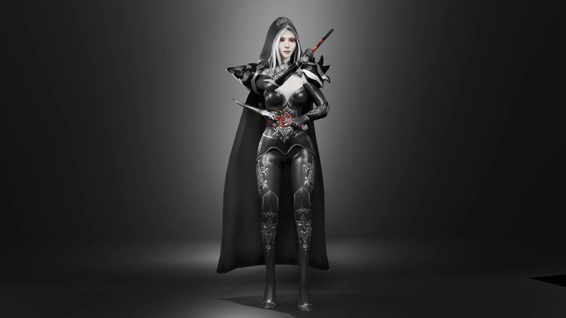 Fantasy Spider Boss Enemy NPC Game Ready Unity with Animations Low-poly 3D model_4