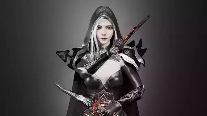 Fantasy Spider Boss Enemy NPC  Game Ready Unity with Animations