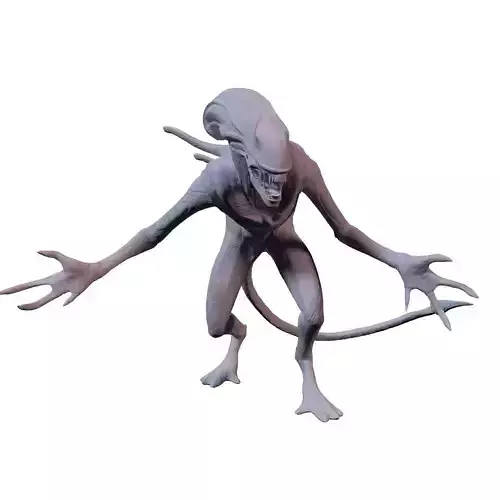 alien warrior 3dprint