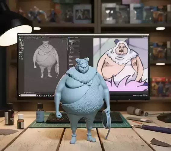 Mohji - Buggy Pirates - ONE PIECE - Split part