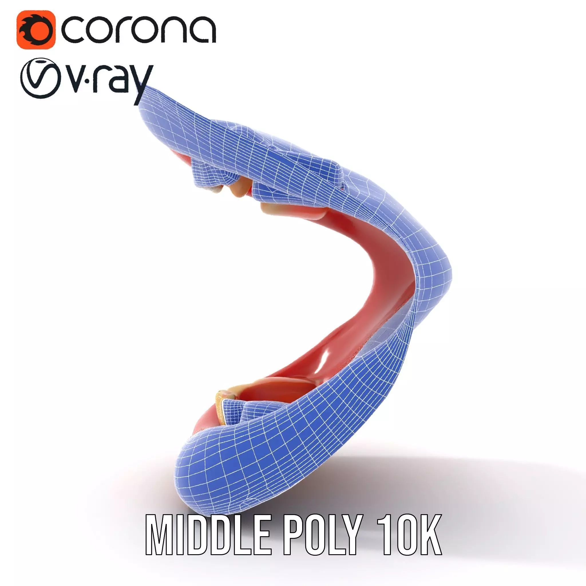 Realistic Mouth Expression model pack Low-poly 3D model_18