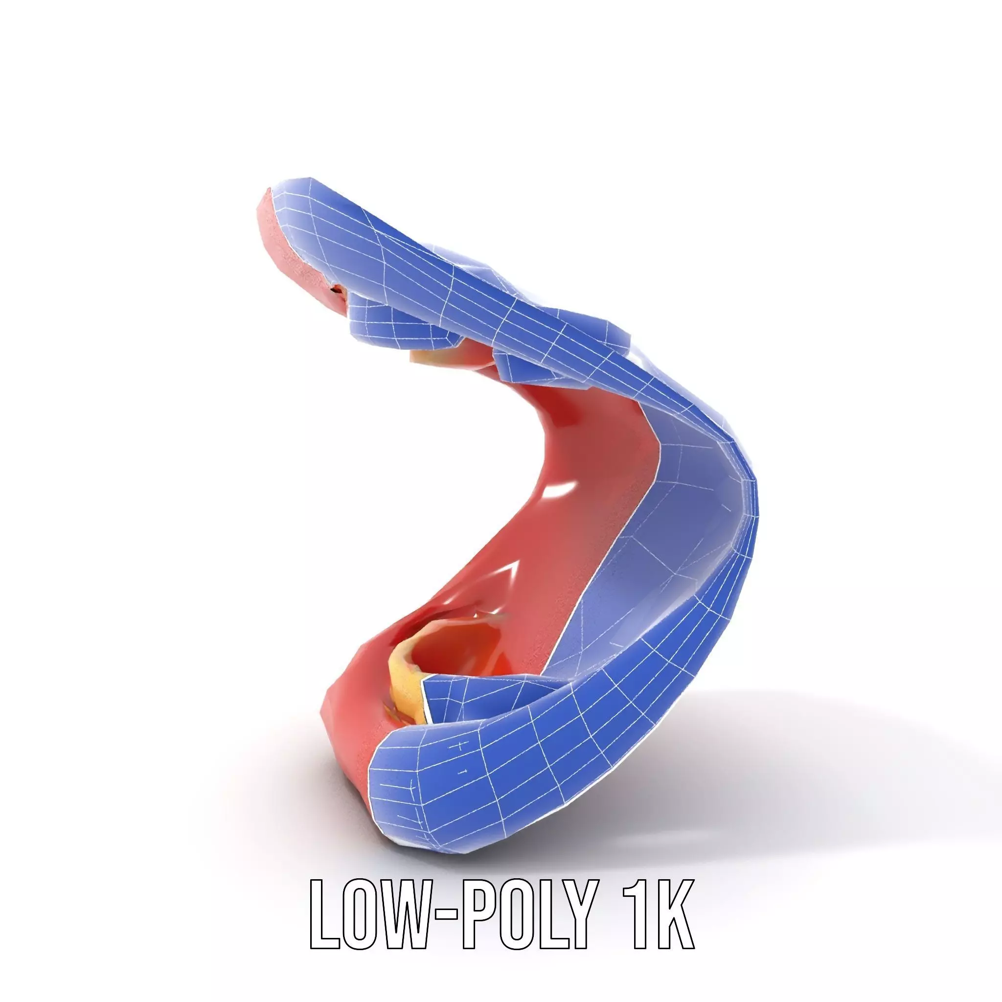 Realistic Mouth Expression model pack Low-poly 3D model_14