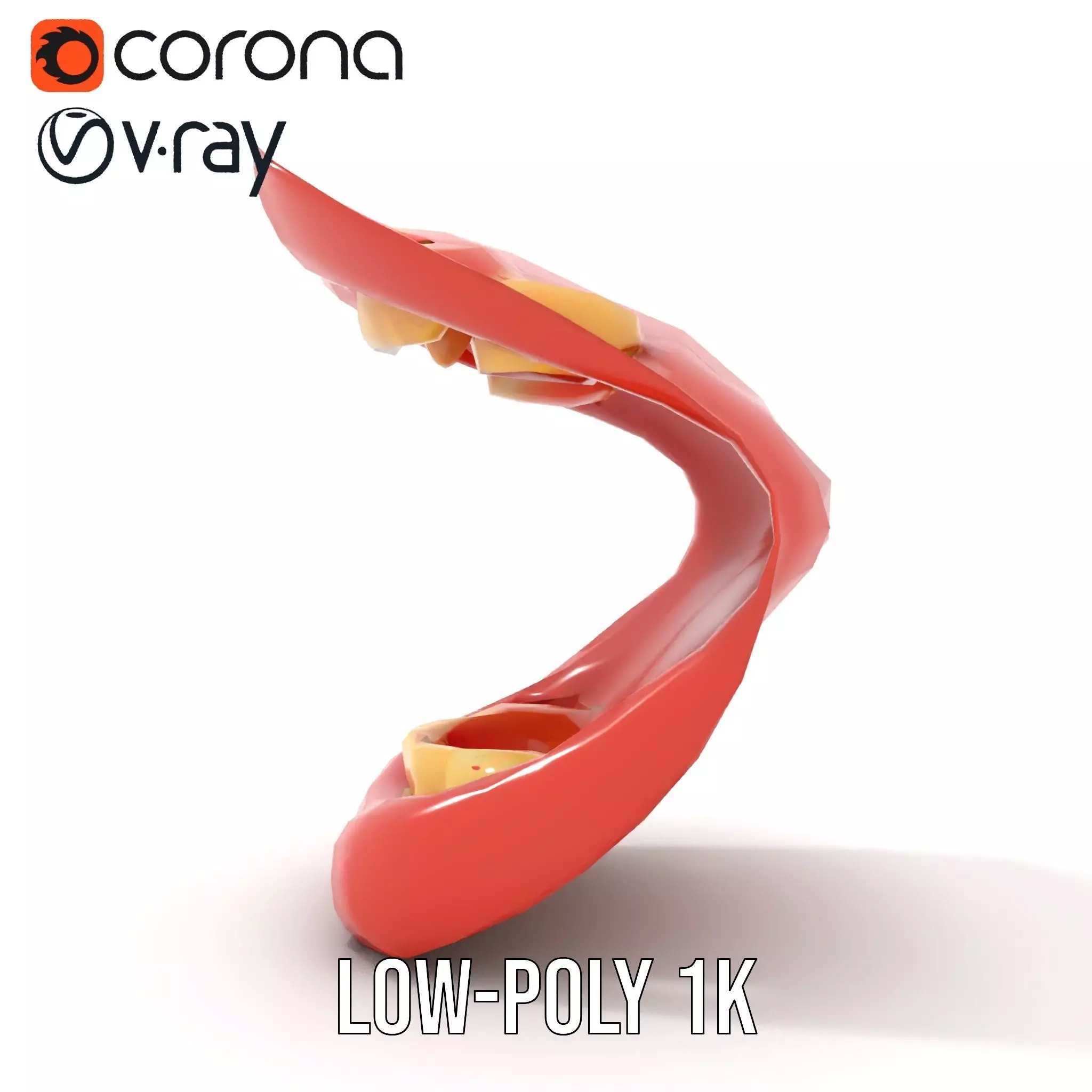 Realistic Mouth Expression model pack Low-poly 3D model_25